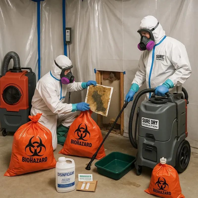 Contaminated Water Handling Protocols process in Tower City, PA
