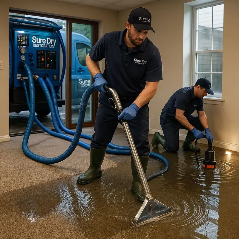 Water Extraction and Removal process in Tower City, PA